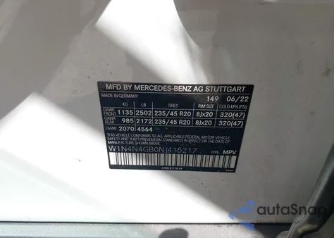 2022 Mercedes-Benz Gla 250 from USA, damaged, VIN W1N4N4GB0NJ415217
